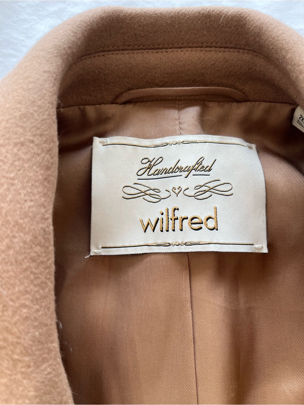 Aritzia Wilfred Wool Cashmere Coat - Picture 2 of 11